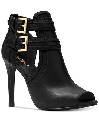 Amazon.com: Michael Kors Blaze Peep Toe Dress Booties